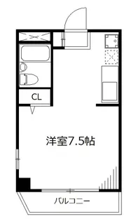 シャトー平正【4階】の間取り