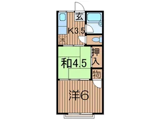 メゾンN【1階】の間取り