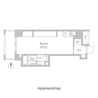 ASTILE秋葉原【3階】の間取り