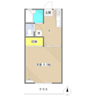 ポエム【1階】の間取り