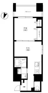 TWINSYAMAKII【6階】の間取り