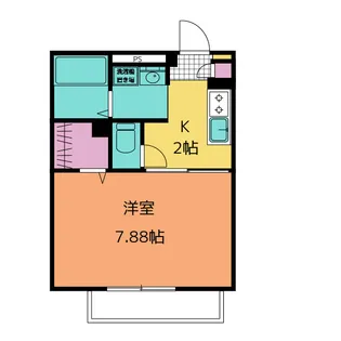 コンフォートモナリエ【1階】の間取り