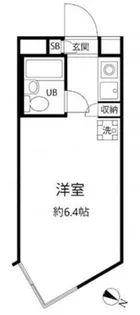 エスポワール中目黒の間取り