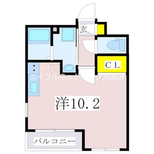 Y’sBLD.22【3階】の間取り
