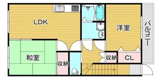 アーバングロウス千船【1階】の間取り