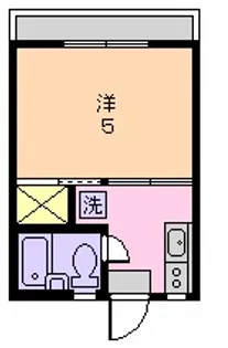 カーサ田口【1階】の間取り