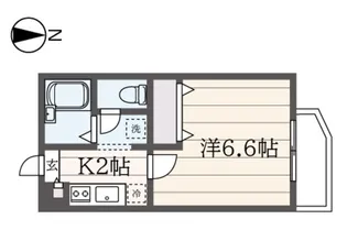 ソリッド西船橋【2階】の間取り