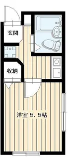 ヒルズK【3階】の間取り