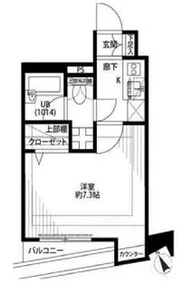 プレール・ドゥーク水天宮【11階】の間取り