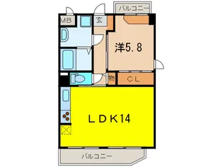 HEAL COTE苦楽園の間取り