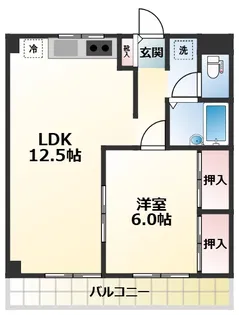 エステートピアカトレア【2階】の間取り