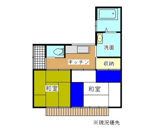 山梨県甲府市天神町【一戸建】の間取り