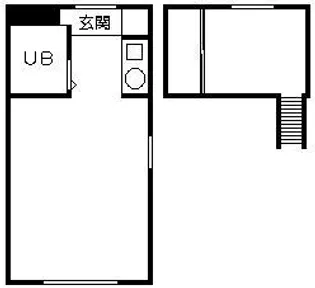 アベニューレモン館【2階】の間取り
