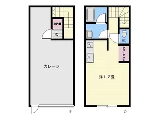 プログレス吉野【2階】の間取り