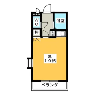 NWマンション【2階】の間取り
