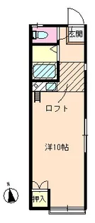 メゾンドM【2階】の間取り