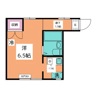 メゾネットM【1階】の間取り