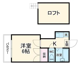 甲府第2レジデンス【2階】の間取り