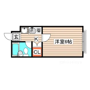 ホワイトヒルズ【2階】の間取り