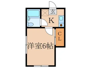 ハイムヤスノ【3階】の間取り