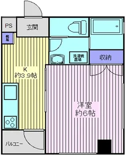 グリーンハイム【3階】の間取り