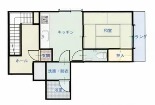 広島県呉市宮原6【マンション】の間取り