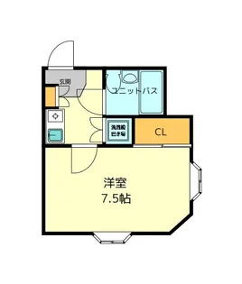 フェニックス穴川【3階】の間取り