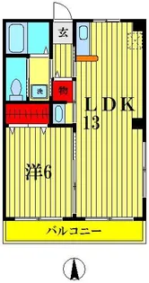 UBN【2階】の間取り