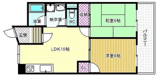 オースクレインII【2階】の間取り