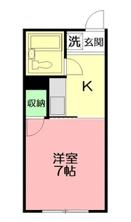 ビューハイツ【2階】の間取り