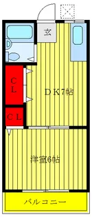 コーポあすか【2階】の間取り