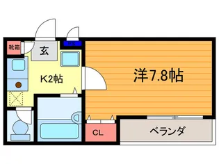 ベルウイング【4階】の間取り