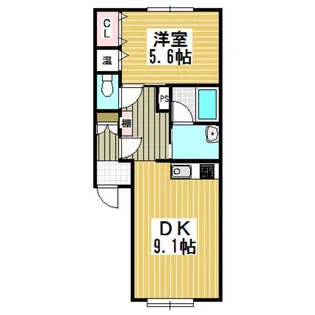 リーブル【2階】の間取り