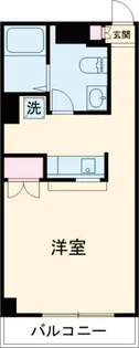 共栄町田ビル【2階】の間取り