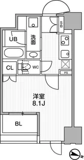 東神田テラスレジデンス【8階】の間取り
