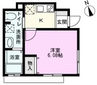 レジェンド・アキ【1階】の間取り