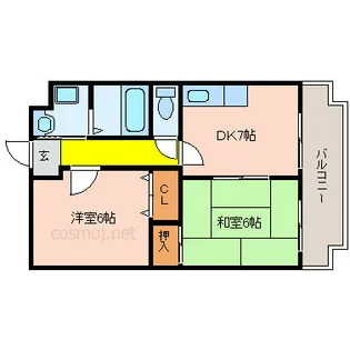 パストラルタツミ【2階】の間取り