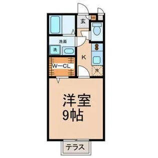 ソレイユ【1階】の間取り