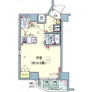 パレ・ホームズ芦花公園【3階】の間取り