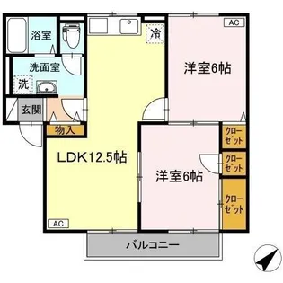 セピアコートの間取り