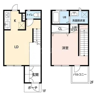 千葉県柏市若柴【一戸建】の間取り