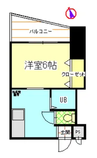 東武ハイライン東山【3階】の間取り