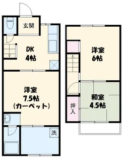 京都府京都市西京区松尾鈴川町【一戸建】の間取り