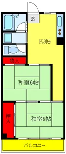 2Kの間取り画像