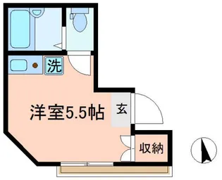 エスポワール北綾瀬【2階】の間取り