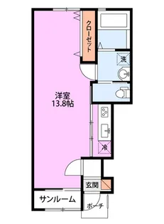 スマルティ1号棟【1階】の間取り