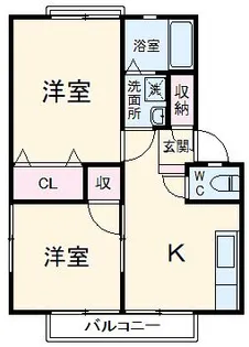 ヴァンヴェール市ヶ尾【1階】の間取り