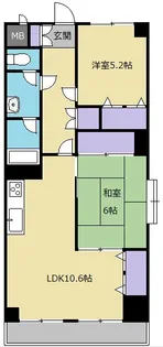 ファーストアイリ【5階】の間取り