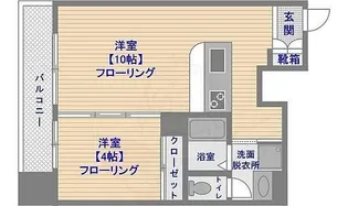サヴォイマキシマイズ博多ステーション【8階】の間取り