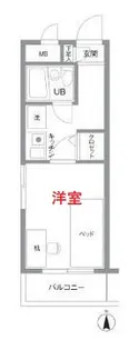 東京都大田区池上3【マンション】の間取り
